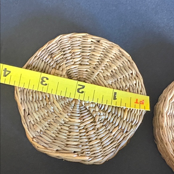🧺 Vintage Hand-Woven Nesting Baskets – Set of 3 | Mini Boho Organizers - Picture 14 of 16